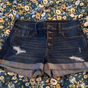 Old Navy Dark Blue Jean Shorts